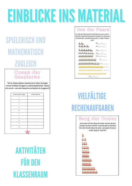 Reiseabenteuer durch die Zahlenwelt – Das Einmaleins spielerisch entdecken