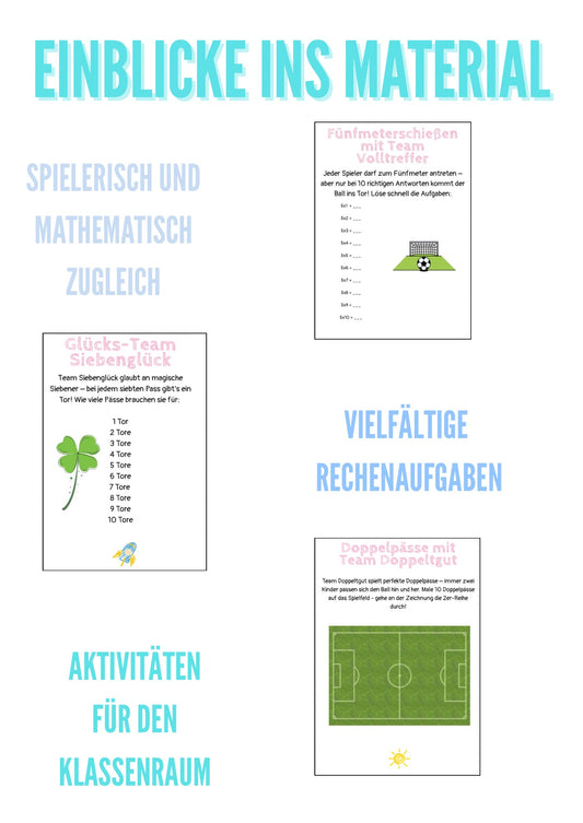 Mathematik trifft Sport: Das 1x1 als Teamspiel