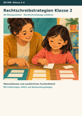Rechtschreibstrategien Klasse 2–4: Mitsprechen, Nachdenken, Merken – 40 Übungsseiten | Deutsch Klasse 2–4