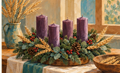 Feste im Kirchenjahr – Advent bis Sankt Martin – Illustration aus dem Material