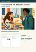Französisch 1. Lernjahr – Moi, ma famille, mon collège mit Sprachstudio, Sprechwerkstatt und Einheitstests | Französisch Klasse 6–7