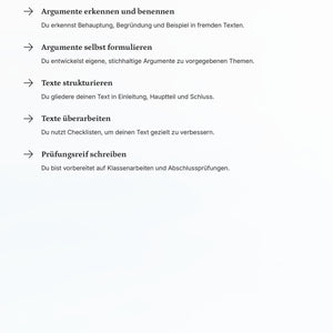 Argumentieren lernen – strukturiert, überzeugend und abiturrelevant