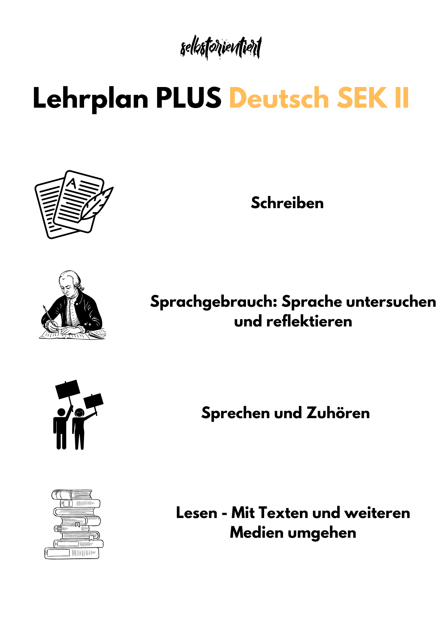 Lehrplan PLUS Deutsch in der SEK II - Bayern | Grundlegendes & Erhöhtes Anforderungsniveau