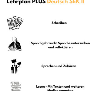 Lehrplan PLUS Deutsch in der SEK II - Bayern | Grundlegendes & Erhöhtes Anforderungsniveau