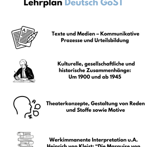 Lehrplan Deutsch in der GoST - Sachsen