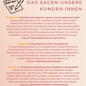 Fachanforderungen im Fach Deutsch in der GoST - Schleswig-Holstein