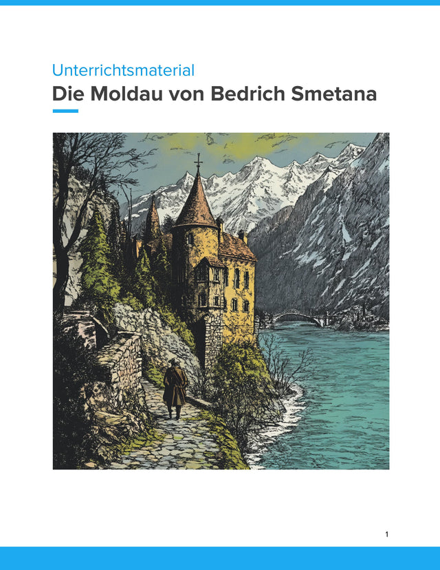 Die Moldau von Bedřich Smetana – Programmmusik hören, verstehen und kreativ umsetzen