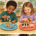 Number Sense to 20 – Kindergarten Math Centers – 15 Stationen auf Englisch – Illustration aus dem Material