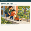 Pushes and Pulls – NGSS Kindergarten – Kräfte und Bewegung auf Englisch | Bilingual Sachunterricht Vorschule/Klasse 1