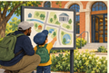 My Community: Helpers, Maps and Rules – Gemeinde, Karten und Regeln auf Englisch – Illustration aus dem Material