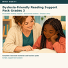 Dyslexia-Friendly Reading Support Pack – Barrierearme Leseförderung auf Englisch | Bilingual Englisch Klasse 3–5