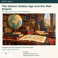 The Islamic Golden Age and the Mali Empire – Islamisches Zeitalter und Mali-Reich auf Englisch | Bilingual Geschichte Klasse 7