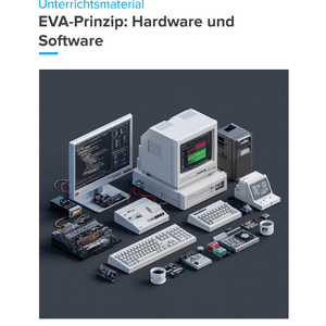 Unterrichtsmaterial „EVA-Prinzip – Hardware und Software“ (Sek I)