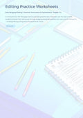 Editing Practice Worksheets | Daily Paragraph Editing Grades 3-5 | Grammar & Punctuation