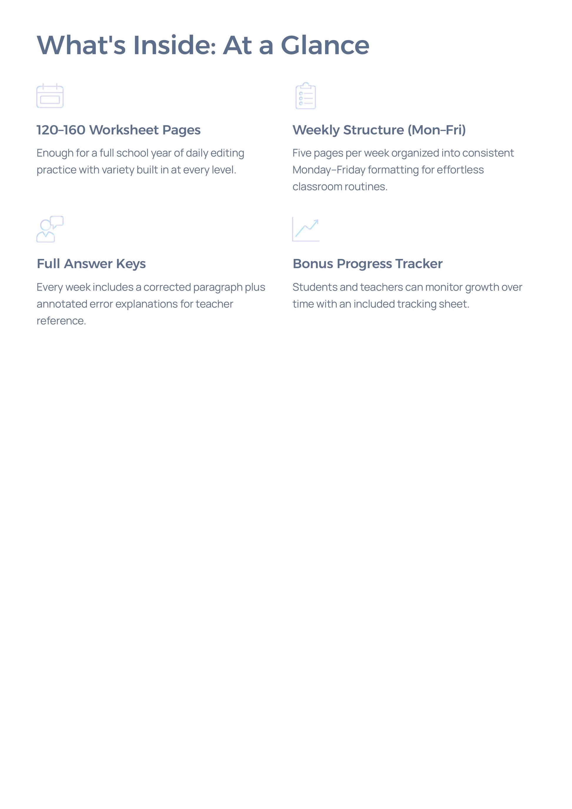 Editing Practice Worksheets | Daily Paragraph Editing Grades 3-5 | Grammar & Punctuation