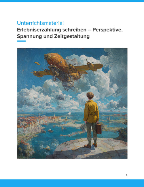 Erlebniserzählung schreiben – Perspektive, Spannung und Zeitgestaltung