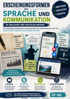 Erscheinungsformen von Sprache und Kommunikation in analogen und digitalen Medien – Unterrichtsreihe Sekundarstufe II (EF–Q2)