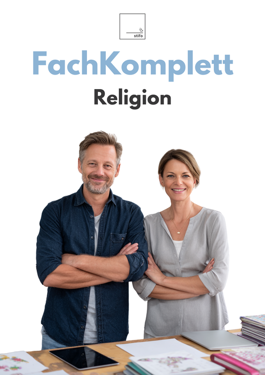 FachKomplett Religion – 100+ Unterrichtsreihen einsatzbereit für den evangelischen & katholischen Unterricht