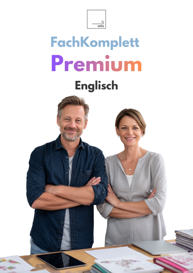 FachKomplett Premium Englisch – 300+ Unterrichtsreihen, Klausuren + Teach-Life-Balance