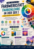 Sparpaket: Kunst Sek I Grundlagen – Farbe, Zeichnung & Muster