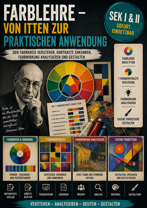 Farblehre – von Itten zur praktischen Anwendung