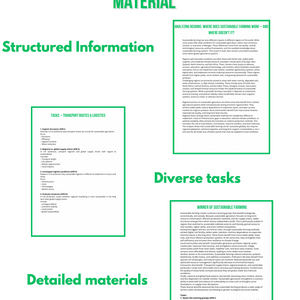 Sustainable Farming – Food Security and Environment (Grades 8–9)