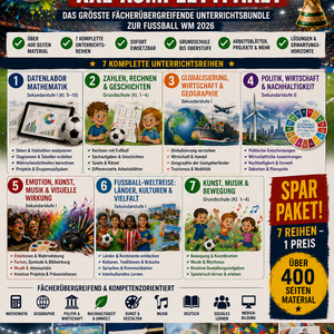 Unterrichtsmaterial Fußball mit
Fußball Arbeitsblätter