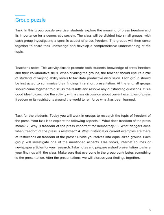 What Is Freedom of the Press? – Media, Rights & Democracy | Social Studies Resource | GRADE 5–9