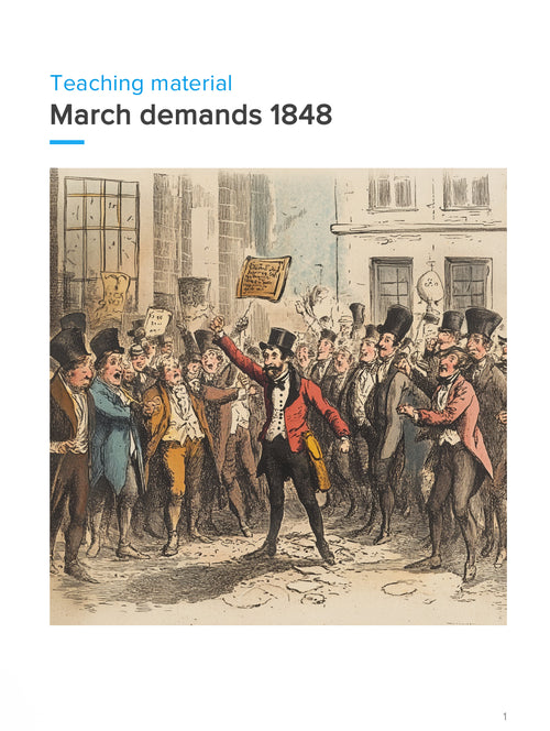 Germany’s March Demands 1848 – WORKBOOK on Revolution & Democracy | Grades 5–9