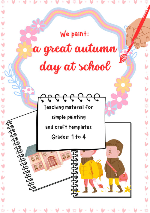 Fall Art Project: My Favorite Autumn School Day – Grades K–4