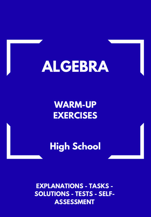 Algebra – WARM-UP EXERCISES for Daily Practice | GRADE 5–9