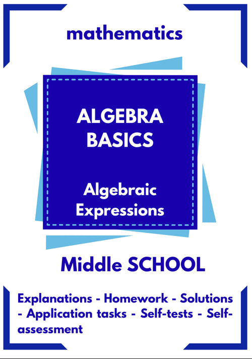 Algebra Basics – WORKBOOK on Algebraic Expressions | GRADE 5–9