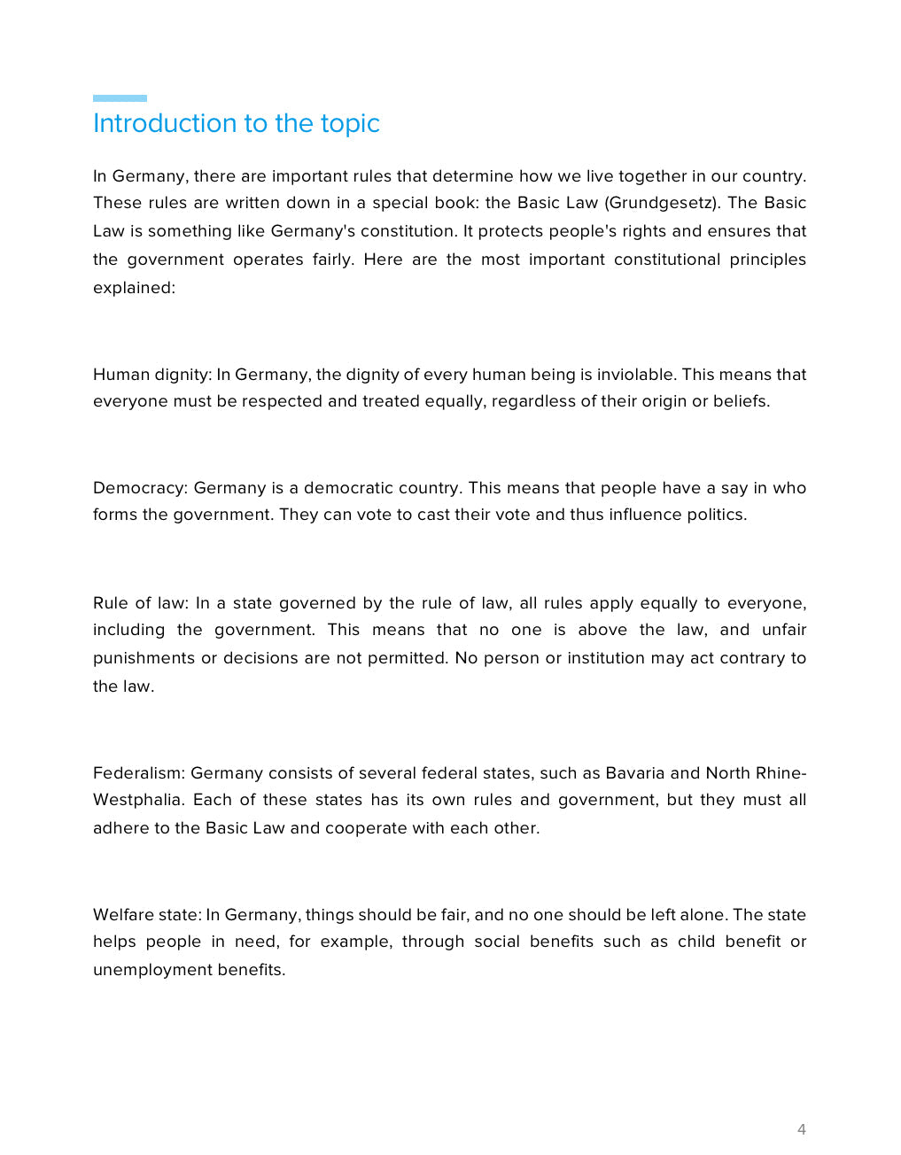 Germany’s Constitutional Principles – Comparative Democracy & Law | Government & Civics Resource | GRADE 5–9