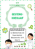 Gesteinskreislauf-Experimente – Unterrichtsmaterial für Klasse 1-4