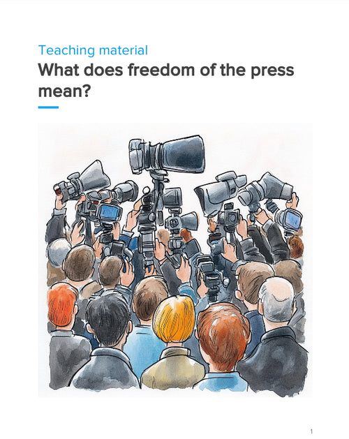 Freedom of the Press – Teaching Pack on Media & Democracy | GRADE 5–9