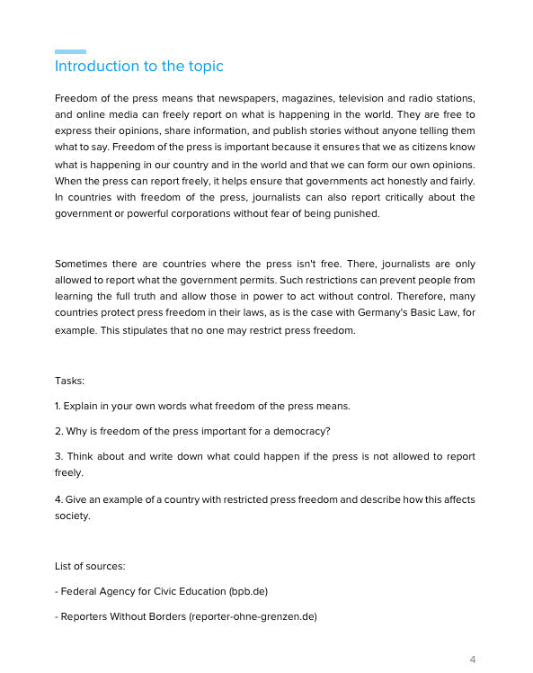 What Is Freedom of the Press? – Media, Rights & Democracy | Social Studies Resource | GRADE 5–9