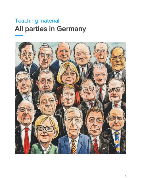 Germany’s Political Parties – Workbook on Parties, Elections & Democracy | Grades 5–9