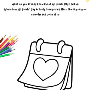 We Craft on the Topic of All Saints’ Day – Creative Project for Grades K–4