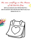 We Craft on the Topic of All Saints’ Day – Creative Project for Grades K–4