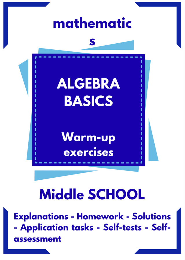 Algebra Basics – WARM-UP EXERCISES for Algebraic Thinking | GRADE 5–9