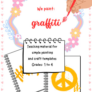 We Paint Graffiti – Urban Art Worksheet for Grades K–4