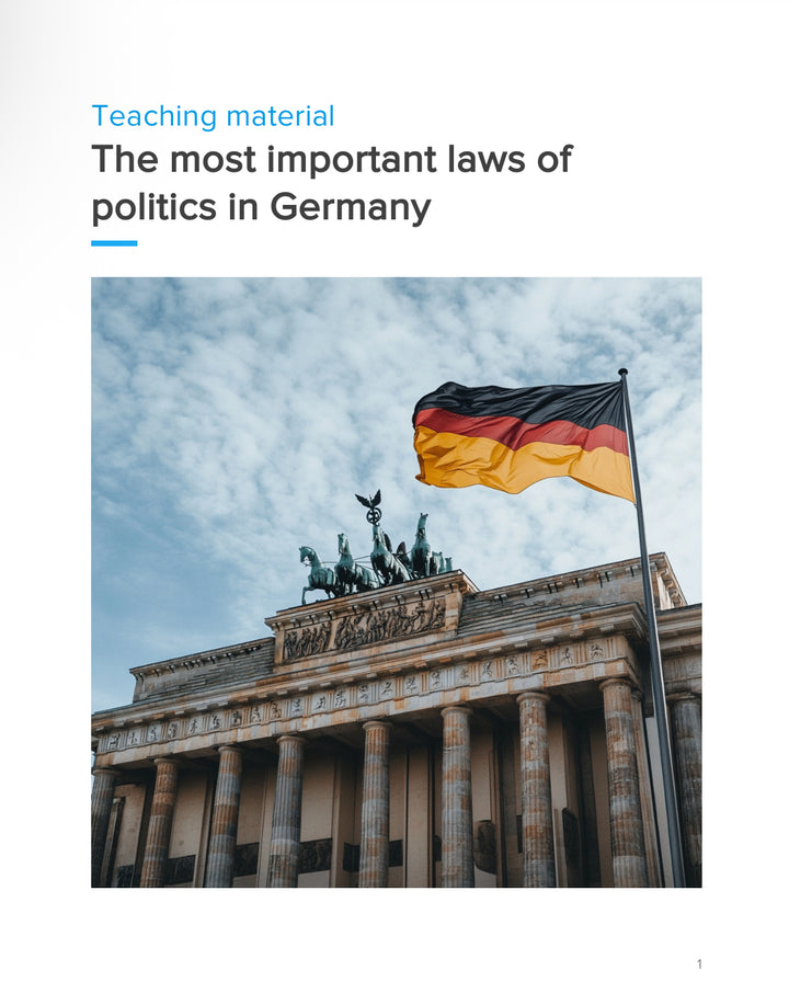 Germany’s Key Political Laws – Workbook on Democracy, Rights & Government | Grades 5–9