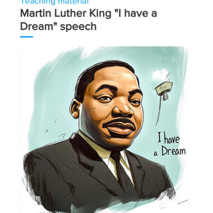 Martin Luther King’s “I Have a Dream” Speech – WORKBOOK on Rhetoric, Equality & Justice | GRADE 5–9