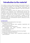 Algebra – WORKBOOK on Higher-Level Functions and Transformations | GRADE 9–12