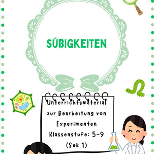 Süßigkeiten-Experimente – Lehrmaterial mit Anleitungen Klasse 1-4
