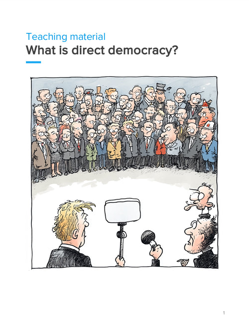 What Is Direct Democracy? – WORKBOOK on Political Participation | GRADE 5–9