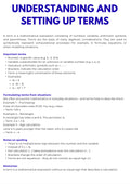 Algebra – WARM-UP EXERCISES for Daily Practice | GRADE 5–9