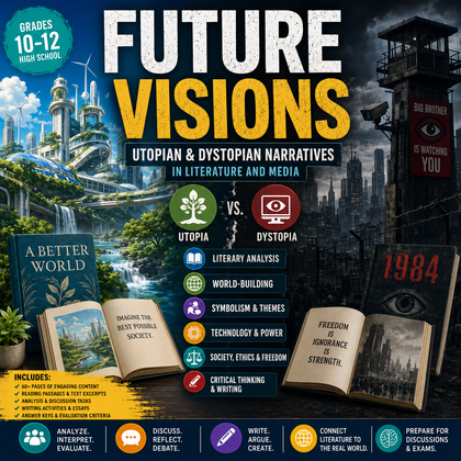 Future Visions – Utopian & Dystopian Narratives in Literature and Media