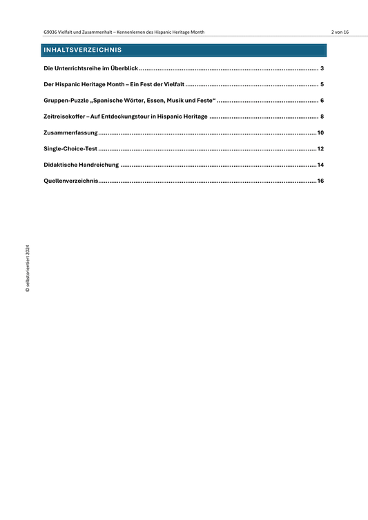 Grundschule: Hispanic Heritage Month – Vielfalt & Geschichte entdecken