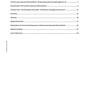 Meet the Presidents – George Washington to Donald Trump (Grades 3–4)